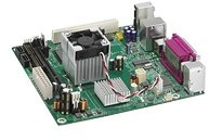 Intel Desktop Board D945GCLF Essential Series - Motherboard - mini ITX / micro ATX - Intel Atom 230 - i945GC - Ethernet - onboard graphics - HD Audio (pack of 10 )