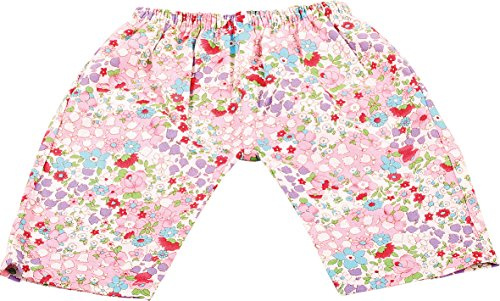 Götz 3402504 Stoffhose Mille Fleur für Babypuppen – Puppenkleidung Gr. S passend für Puppen von 30 – 33 cm