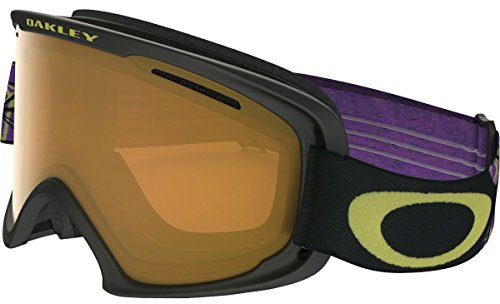 Oakley O2 XM (A) Snow Goggles, Neuron Citrus Purple, Persimmon, Medium