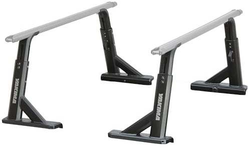 YAKIMA, Overhaul HD, höhenverstellbar, Schwerlast-LKW-Bettgestell, Schwarz