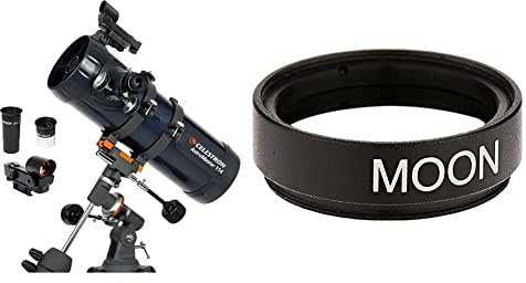 Celestron Astromaster 114Eq & 94119-A - Filtro lunare da 1,25