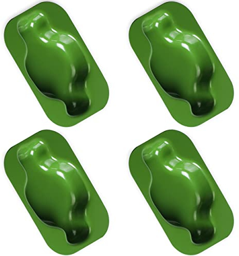 Silicon-Tech 4 Stampi Colomba Pasquale da 100 g in Alluminio Antiaderente | Professionale