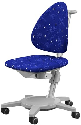Moll Maximo Kinderschreibtischstuhl | mitwachsend & ergonomisch mit individuell Verstellbarer Sitzfläche und Rückenlehne | Drehstuhl ideal für Schulkinder | langlebig & hochwertig | Made in Germany