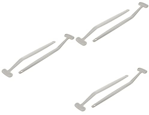 minkissy 6 Pz Pulisci-lingua luce light raschietto per lingua spazzolino da denti per adulti spatola in silicone raschietto per lingua in metallo spazzolino per pulire la lingua pp