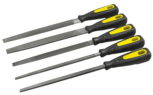 Rolson 24727 Werkstattfeilen-Set, 5-teilig