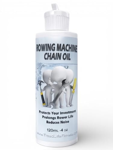 TreadLife Fitness Concept 2 Rowing Machine Chain Oil | Lubricates and Protects Rower from Rust & Dirt | Compatible with All Chain-Drive Rowers, Including Concept 2 Models A B C D E