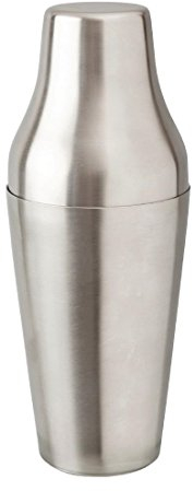Beaumont Mezclar French Cocktail Shaker Satin - Bartender Mixing Tools DF232