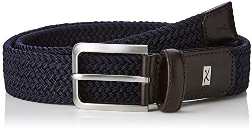 Brax Herren Hi Flex Elastisch Flecht Gürtel, 22 Navy, 95