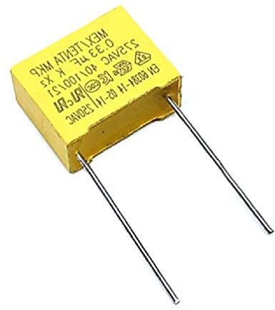 Condensatori di sicurezza anti-interferenza in polipropilene 275Vac X2 MKP Assortment Kit assortimento 0.47UF 0.22UF 0.33UF 0.82 0.68 Polypropilene Cavo ad alta tensione copertura della sonda Tool Kit