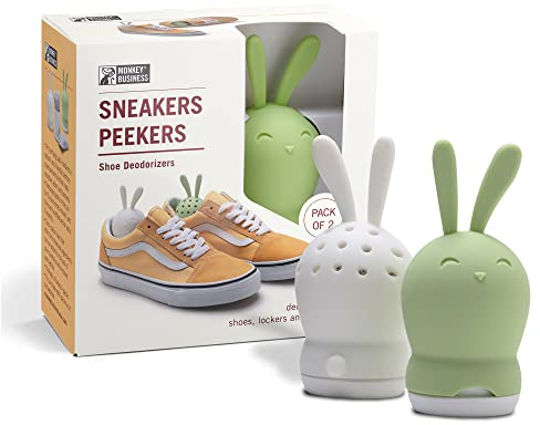Monkey Business Deodorante per scarpe/scarpe deo | neutralizzare gli odori delle scarpe | Rimozione odori per scarpe | Il carbone attivo mantiene anche armadi, armadietti e sacca da ginnastica