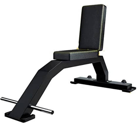 Hantelbank, rechtwinkliger Hocker, verstellbare Bank, Mehrzweck-Hantelbank für Ganzkörpertraining – vielseitig einsetzbarer, faltbarer Neigungs-/Neigungsbank-Squat-Rack