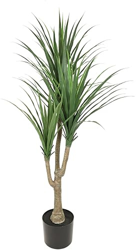 Dracena växt konstgjord i kruka stor Dracenapalm tropiska krukväxter palm gröna växter konstgjord växt drakträd konstpalm deco alm växt palm grön växt kontorsväxt krukväxt