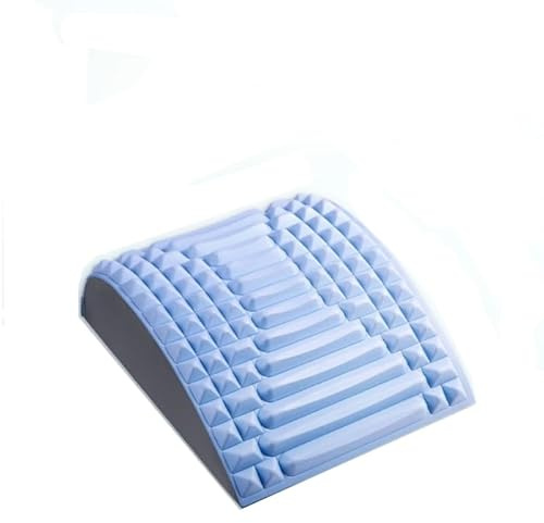 Orthoback® Vital - orthopädischer Nacken-Rückenstrecker-Kissen - Rückenschmerzen Linderung Behandlung Stretcher Lendenwirbelstütze Massage (blau)