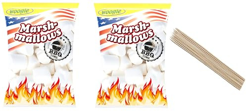 Winesfromspain Kit Nuages Barbecue 2 x 300 g + baguettes bambou 25 cm