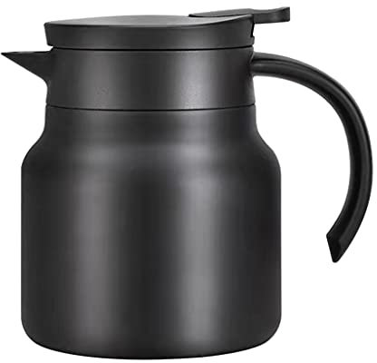 Caraffa termica da caffè da 800 ml in acciaio inox a doppia parete per caffè e tè caraffe sottovuoto accessori per macchine da caffè in acciaio inossidabile per preparare il tè