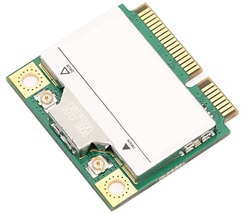 Carte Réseau WiFi Mini PCI E, Adaptateur WiFi Double Bande 2,4 G et 5 G Double Bande 3000 Mbps WiFi 6 Carte Réseau Fil Gigabit Prend en Une variété de Paramètres BT
