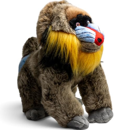 Carl Dick Mandrill AFFE ca. 28cm Plüschtier, Stofftier, Kuscheltier 3651