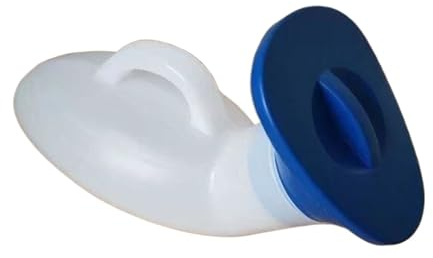 SXTYYH Urinflaschen for Männer for Die Nacht Tragbar Urinflasche for Unterwegs Dickes Kunststoff Pinkelflasche, Wiederverwendbar Nachttisch Harnflasche for Krankenhaus Zuhause Camping