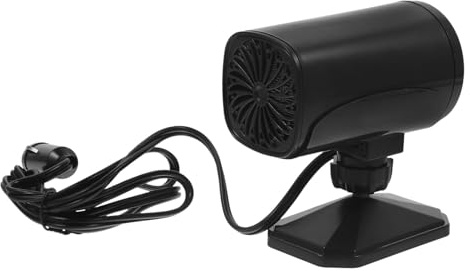 Vaguelly Tragbarer Auto Heizlüfter Und Defroster Mit Zigarettenanzünderstecker Schneller Windschutzscheibenenteiser Einstellbarer Winkel Leicht Und Vielseitig Für Pkw Suv Lkw Wohnmobil