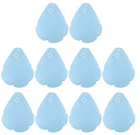 CHHELIHL Pool Cover Weights, for Above Ground Swimming Pool, PVC Winter Tarp Hanging Water Bags, Heavy Duty Water Ballast for Pool Cover, 10PCS Set with Durable Leak Proof Design (A)