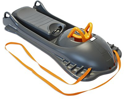 KHW Profi Lenkschlitten XXL Mountain Racer anthrazit - extra Starke Ausführung - Made in Germany