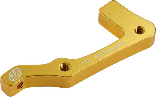Reverse Scheibenbremsen Adapter SH is-PM 180 hinten Gold