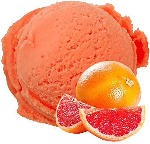 Grapefruit Geschmack 1 Kg Gino Gelati Eispulver Softeispulver für Ihre Eismaschine