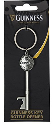Guinness-Flaschenöffner an Schlüsselring