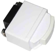 SOLERA 65500 Interruptor Serie Estrella 6 A, 250 V Blanco, 6.1 X 4.1 X 2.4 Cm