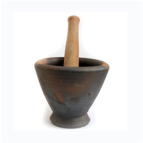 Earthenware Pestle & Mortar - 25cm