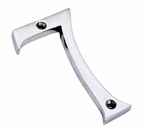 ESPLANADE Hausnummernschild aus Messing, 10,2 cm