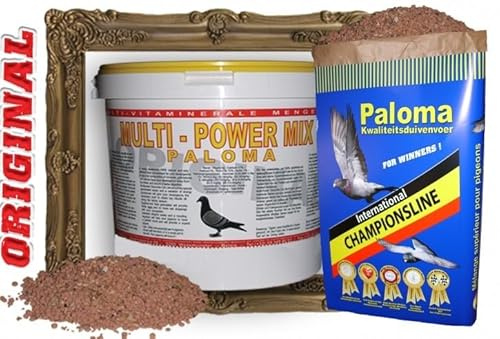 Paloma Multi Power Mix Taubenminerialien Grit Tauben Brieftauben 10 kg