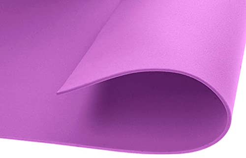 INNSPIRO Gomma EVA lilla chiaro fogli adesivi 20x30cm.x2mm. 20u. Materiale ampiamente utilizzato per artigianato e decorazione