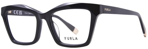 Furla Damen Vfu767 Brillenfassungen auf Rezept, Glänzend, Total, Roségold, 51/140/18