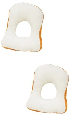 Happyyami 2stücke Adorable Katzenkopfband Aus Baumwolle Lustiges Toastbrot-Design Für Haustiere Für Kostümpartys Festivals Und Cosplay s
