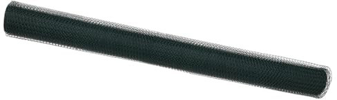 vidaXL Valla Hexagonal Verde 2.5 x 160 cm, Hecha de Acero Duradero y recubierta de PVC proyectos de jardinería y decoración. También Sirve como Barrera de privacidad y Panel de segurid