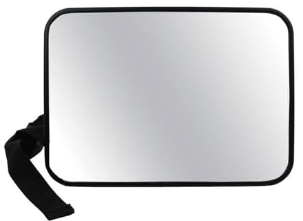 Specchietto retrovisore per sedile posteriore per auto – Specchio di sicurezza per bambini, specchio di sorveglianza auto | Vista completa del bambino orientato posteriore, fissaggio stabile durante i