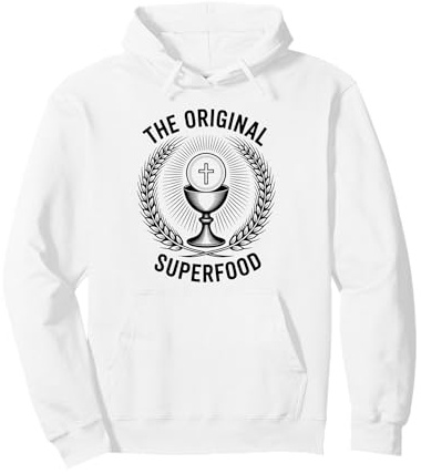 La messe catholique de l'Eucharistie Originale du Superfood Sweat à Capuche