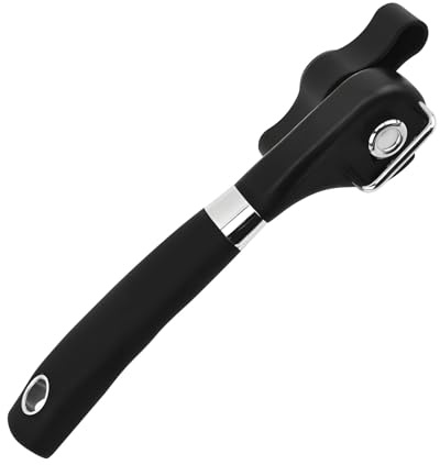Abrelatas multiusos para un manejo seguro de bordes lisos, adecuado para varios usuarios, abrelatas ergonómico