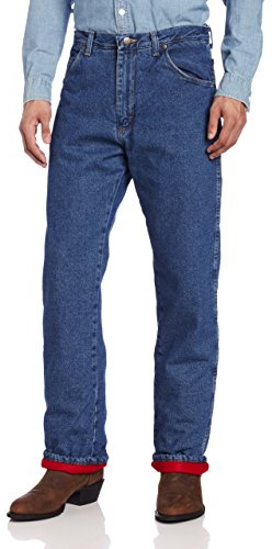 Wrangler Men's Big and Tall Rugged Wear Woodland Thermal Jean
