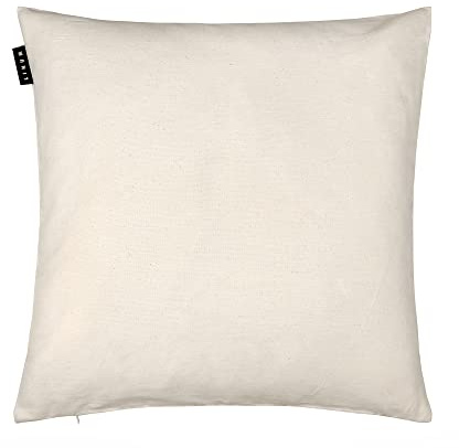 LINUM Annabell Elegant Kissenhülle 50x50 cm, 100% Baumwolle, Maschinenwaschbar, Baumwollbeige