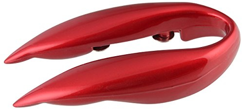 Fackelmann 49729 Coupe-Capsule Crand Cru 9,5x4,8cm Rouge, Acier Inoxydable, 9,5 x 4,8 x 2 cm