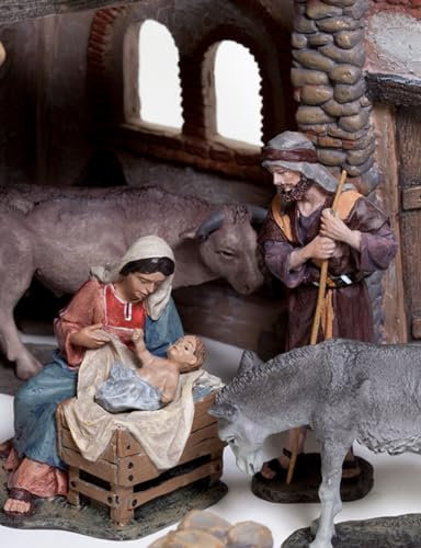Gesù Bambino | Figure misteriose |Figure del presepe |Serie 11 cm| Progettato da José Luis Mayo Decorazione natalizia |Nascita
