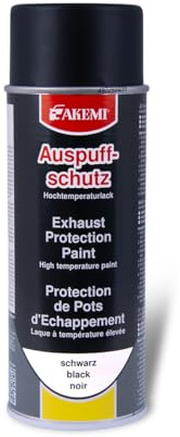 Auspuffschutz-Spray hochhitzebeständig 690°C Lack benzinfest schwarz