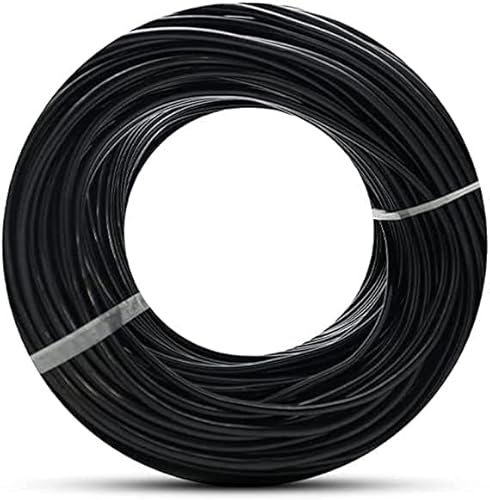 Microtubo flessibile 2 x 3 mm, bobina 300 metri, tubo di colore nero. tubo utilizzato per irrigazione a goccia