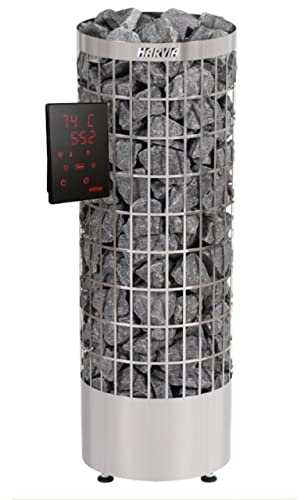 Harvia Cilindro PC90XW WiFi 9 kW finnischer Saunaofen mit Steuerung Xenio WiFi Bedienteil