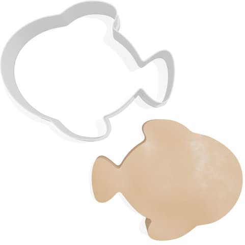Round Fish Cookie Cutter - 3 Sizes