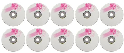 Disco Grabable, 52X Almacena 225 Fotos Material de PC de 700 MB de Uso Común Discos en Blanco CD R de Rendimiento Estable para Datos (Airshib3z25iprxu-11)