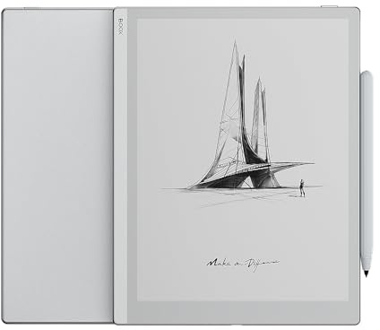 BOOX Go 10.3 ePapier Tablette 10,3” Monochrome 300 PPP 64 Go Android 12 E-Ink HD WiFi BT