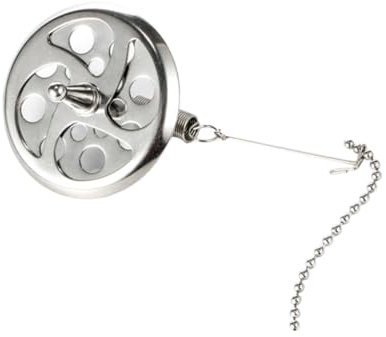 SHOWERORO Filtro Per Caffè Da Pot Con Catena Lunga in Acciaio Inossidabile Riutilizzabile Accessorio Per Sifone Da Caffè Adatto Bar Ristoranti e Uso Domestico Alta Filtrazione e Sostituzione